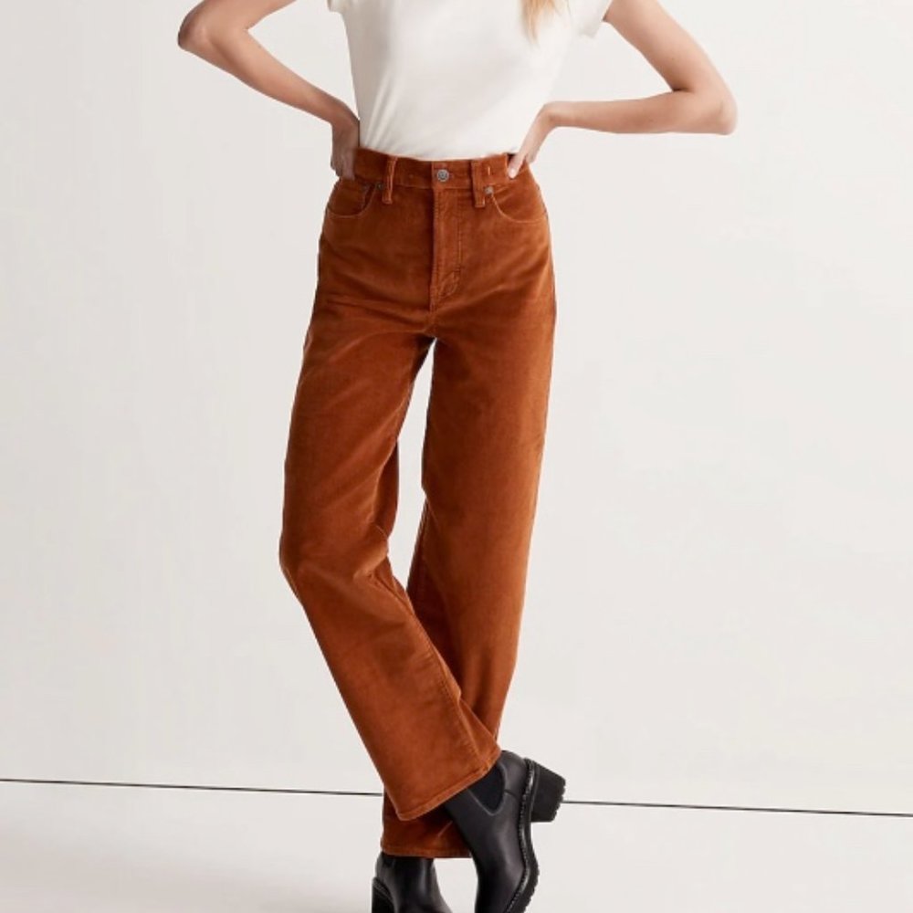Madewell The Perfect Vintage Wide-Leg Pant: Corduroy Edition